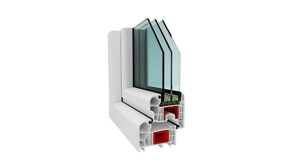 Serramenti La Perla Verde Silver Strong De Lux - Forme rotonde dei telai abbinate a battenti arrotondati