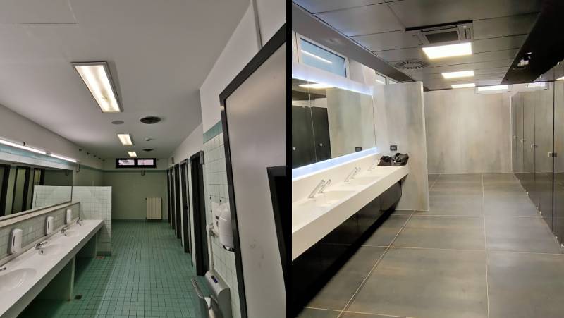 Ristrutturazione bagni pubblici – Autogrill Campogalliano Ovest
